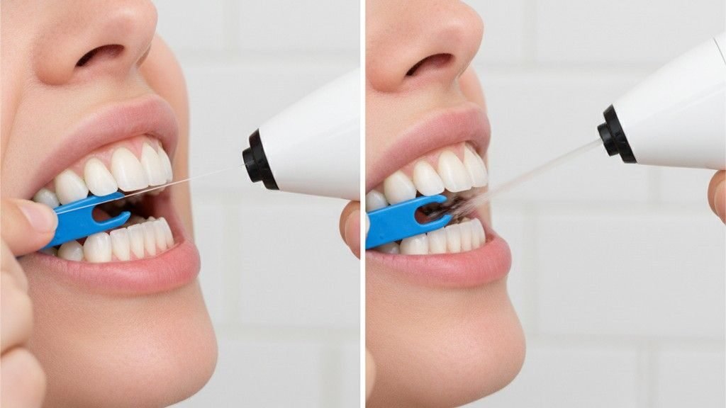 Zirconia dental bridge replacing missing teeth with a natural appearance in a modern USA dental clinic