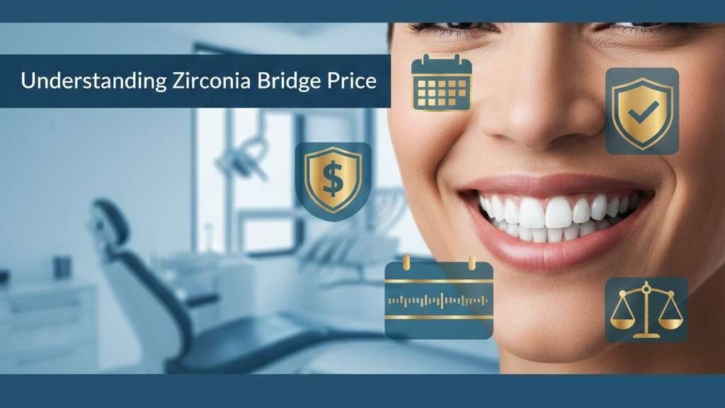 Key factors in zirconia bridge price: durability, aesthetics, and long-term value for a confident smile.